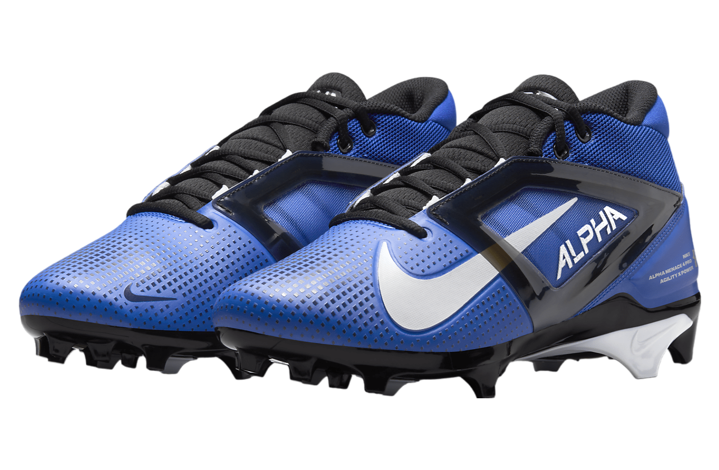 Nike Alpha Menace 4 Pro Hyper Royal / Metallic Silver