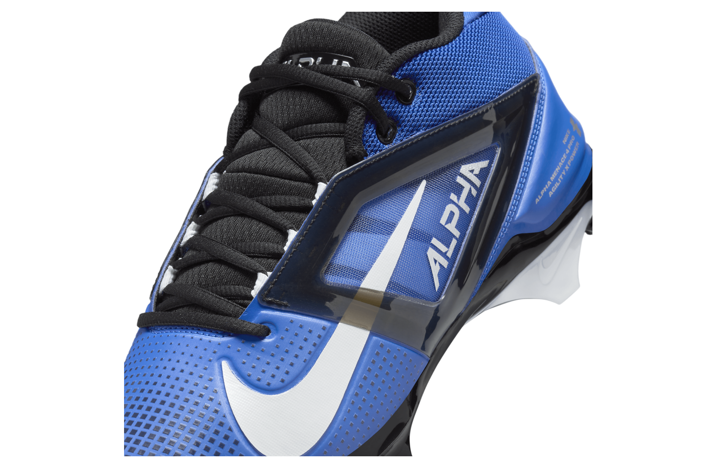 Nike Alpha Menace 4 Pro Hyper Royal / Metallic Silver