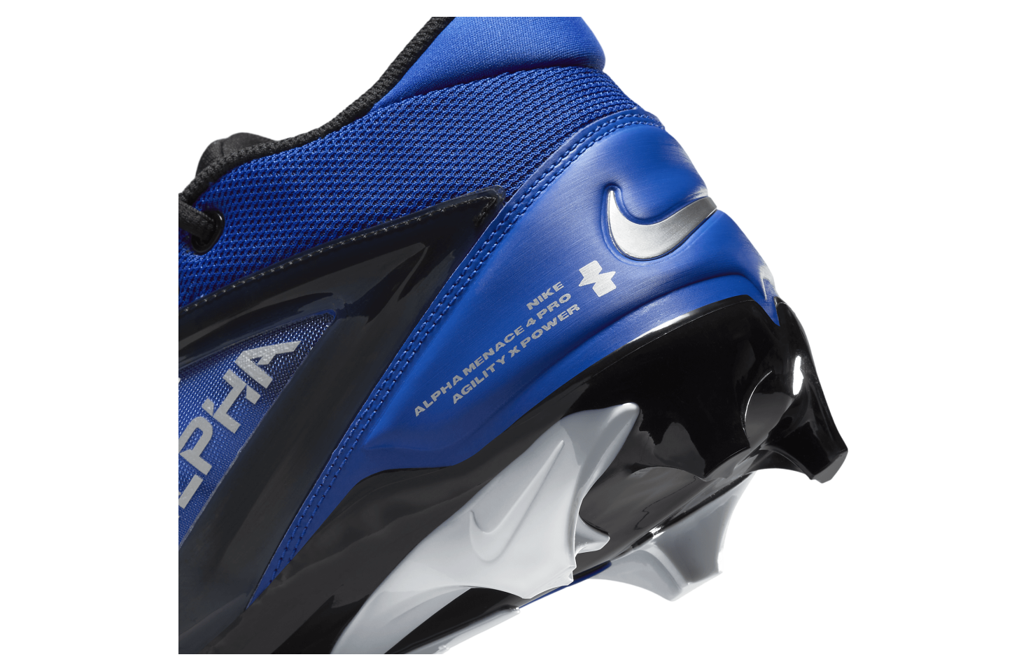 Nike Alpha Menace 4 Pro Hyper Royal / Metallic Silver