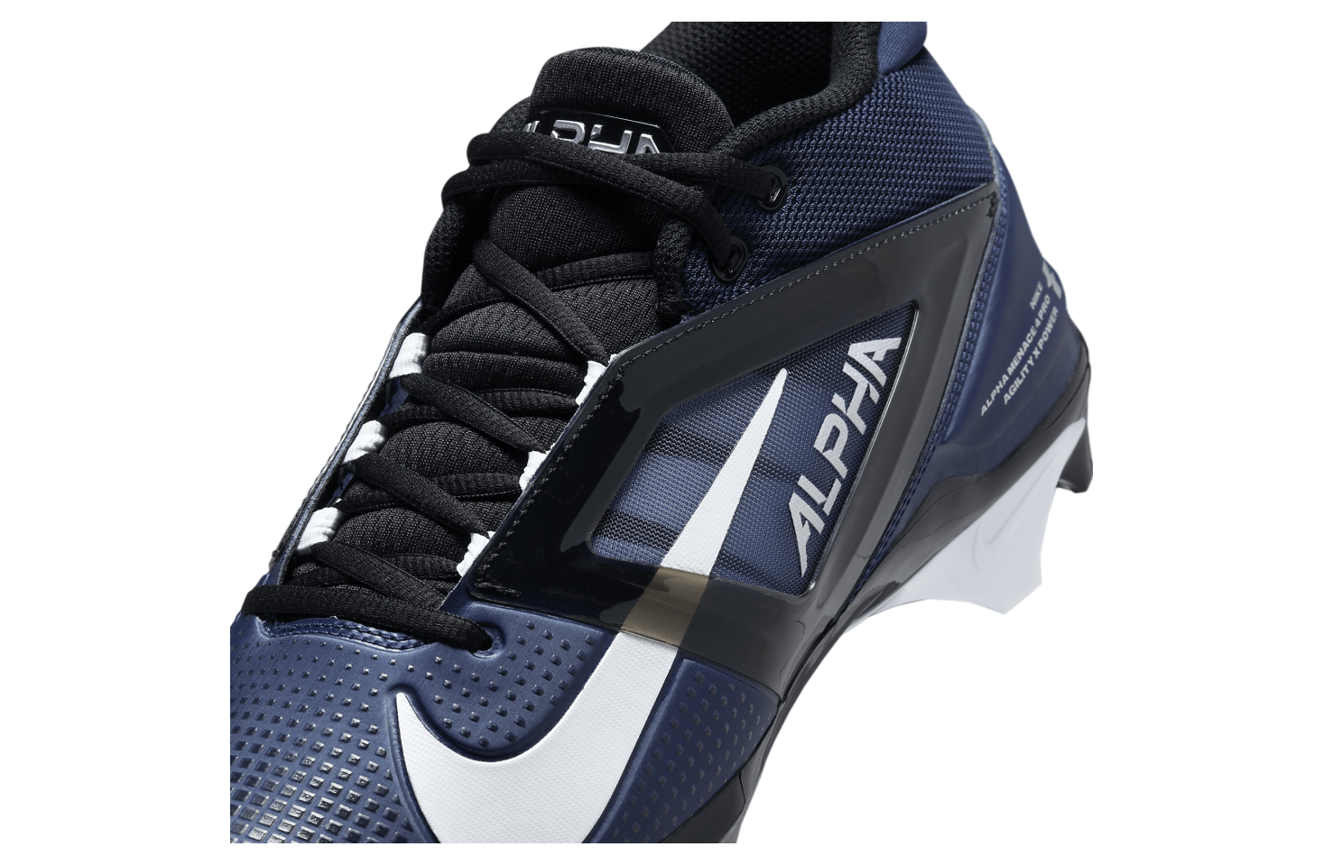 Nike Alpha Menace 4 Pro Midnight Navy / Metallic Silver