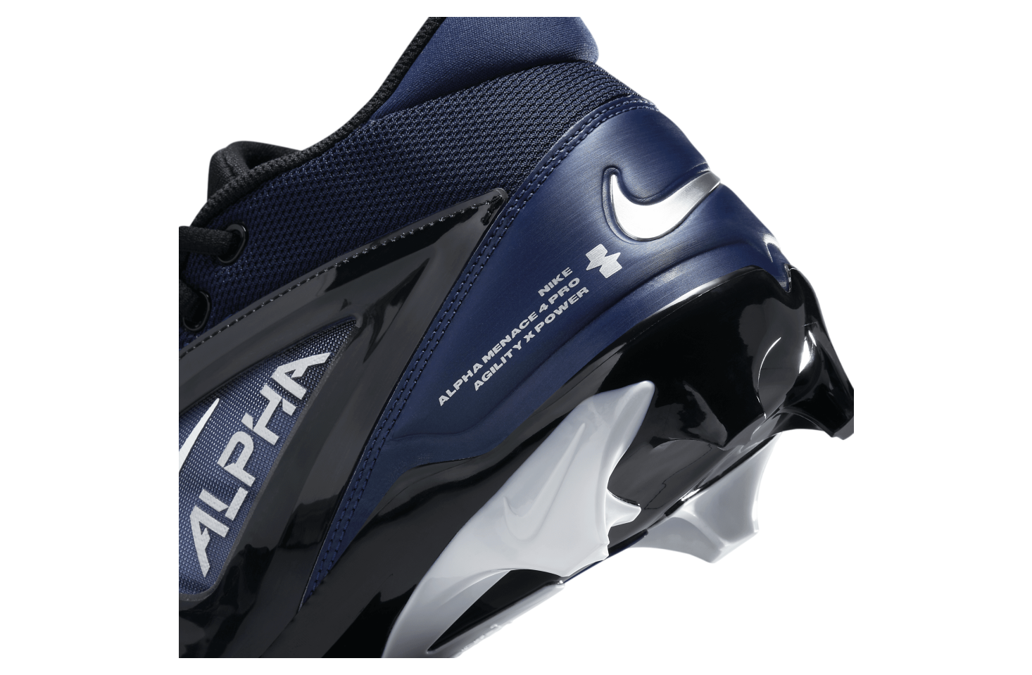 Nike Alpha Menace 4 Pro Midnight Navy / Metallic Silver