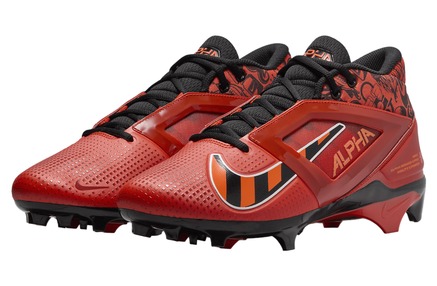 Nike Alpha Menace 4 Pro NRG Picante Red / Bright Mandarin