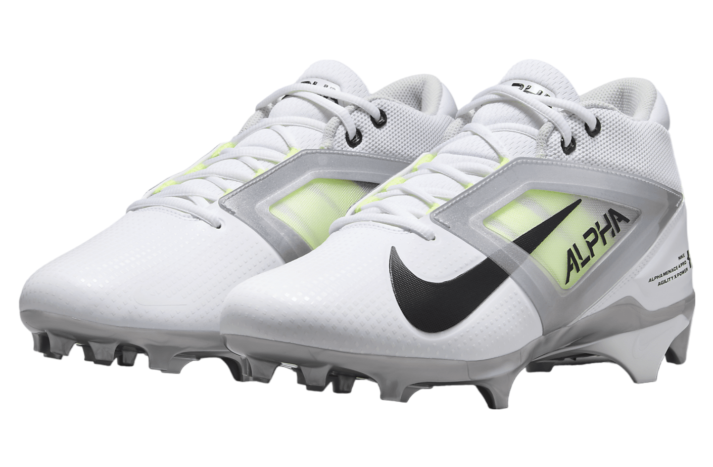 Nike Alpha Menace 4 Pro White / Metallic Silver