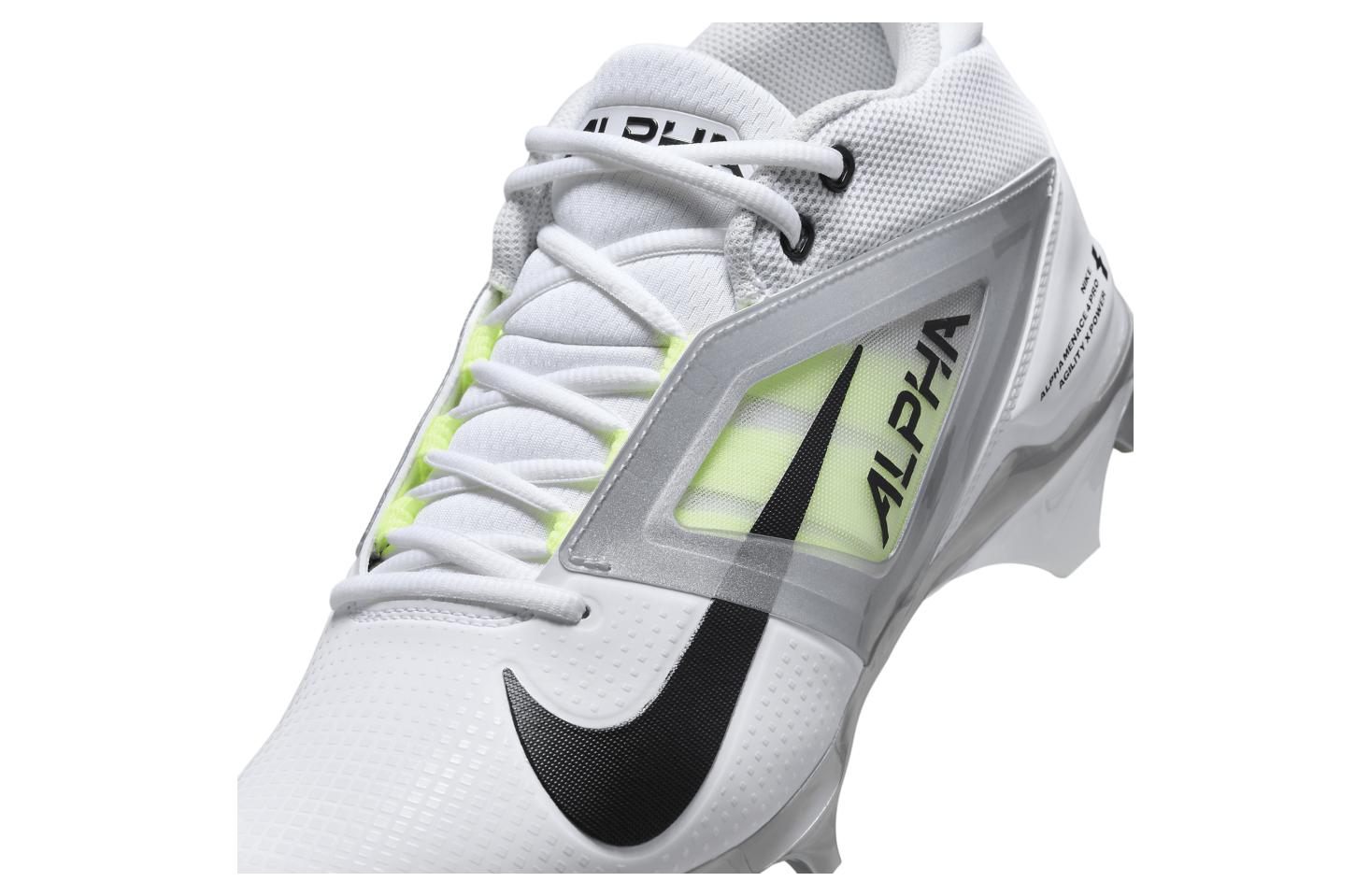 Nike Alpha Menace 4 Pro White / Metallic Silver