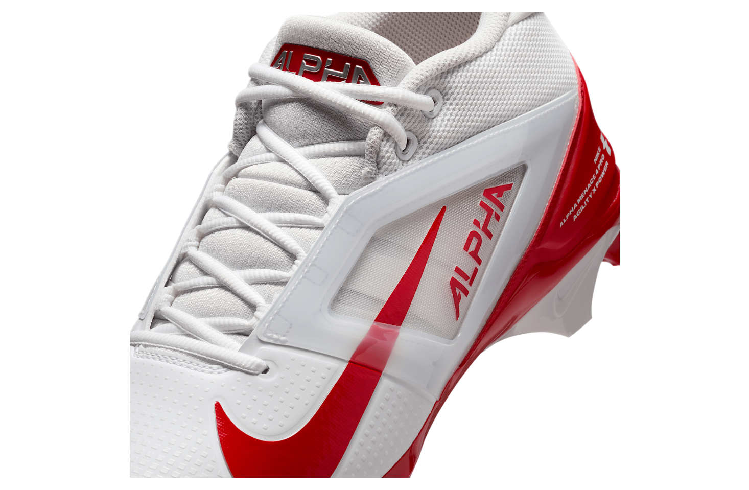 Nike Alpha Menace 4 Pro White / University Red