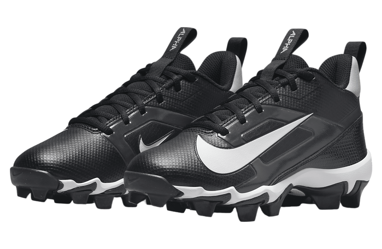 Nike Alpha Menace 4 Shark GS Black / Light Smoke Grey (Wide)