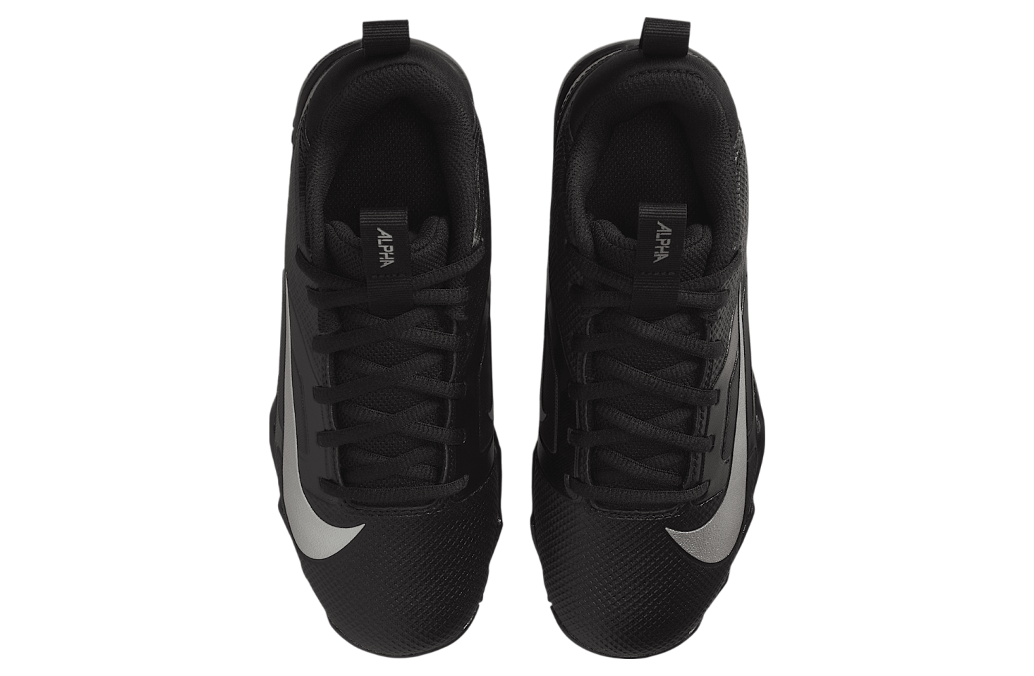 Nike Alpha Menace 4 Shark Gs Black / Metallic Silver / Black