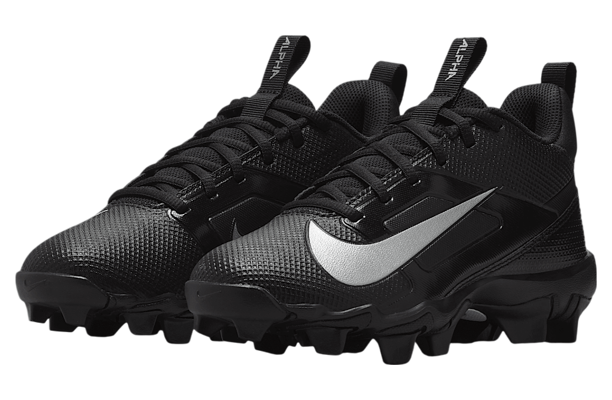 Nike Alpha Menace 4 Shark Gs Black / Metallic Silver / Black