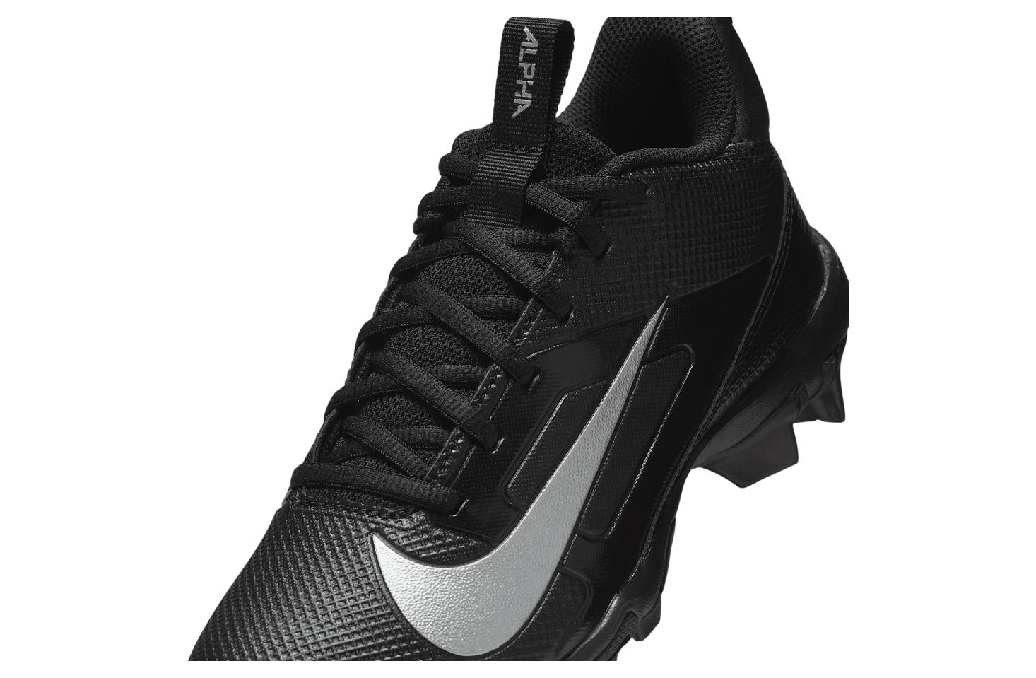 Nike Alpha Menace 4 Shark Gs Black / Metallic Silver / Black