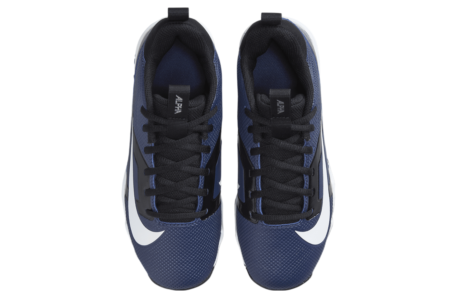 Nike Alpha Menace 4 Shark GS Midnight Navy / Metallic Silver