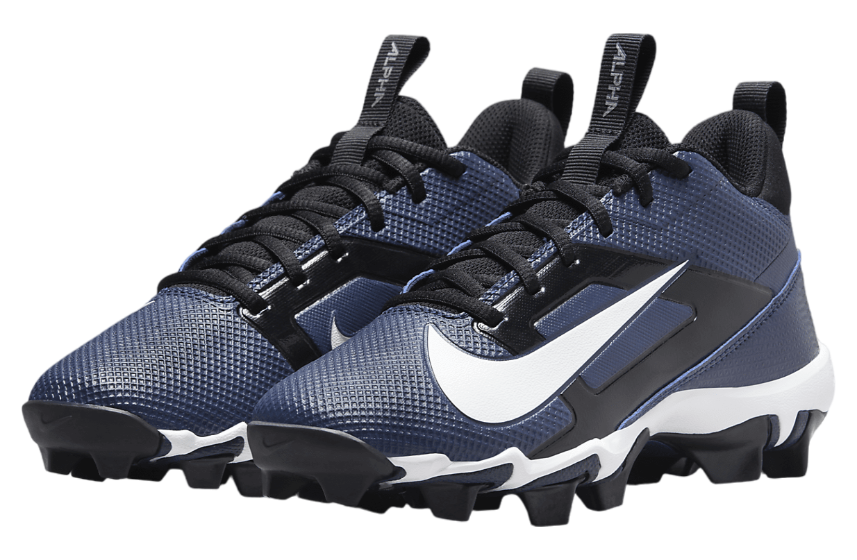 Nike Alpha Menace 4 Shark GS Midnight Navy / Metallic Silver