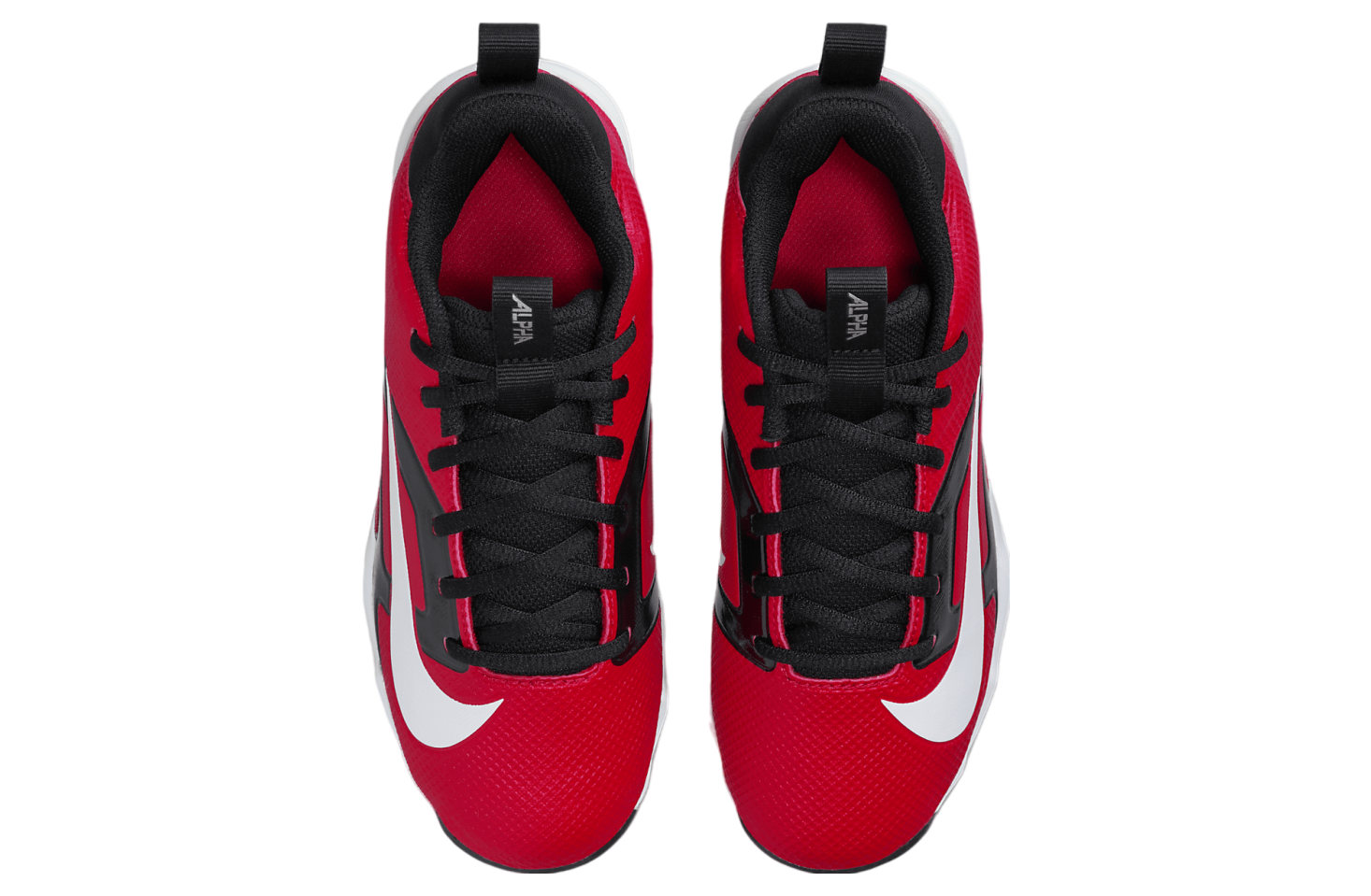 Nike Alpha Menace 4 Shark GS University Red / Metallic Silver