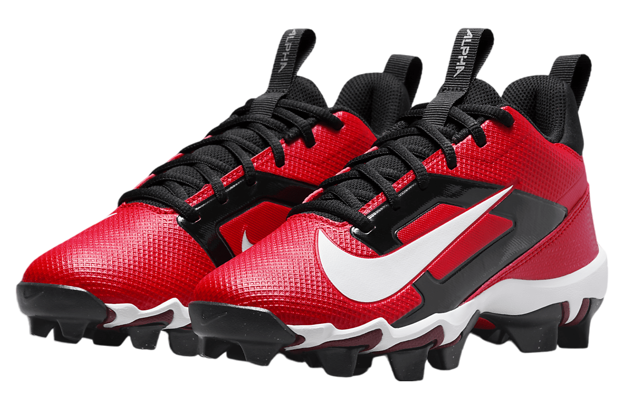 Nike Alpha Menace 4 Shark GS University Red / Metallic Silver