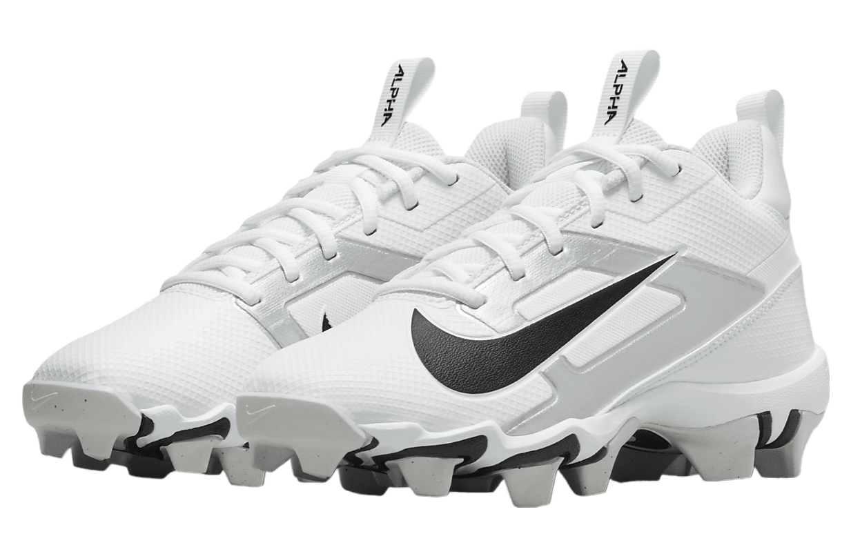 Nike Alpha Menace 4 Shark GS White / Metallic Silver