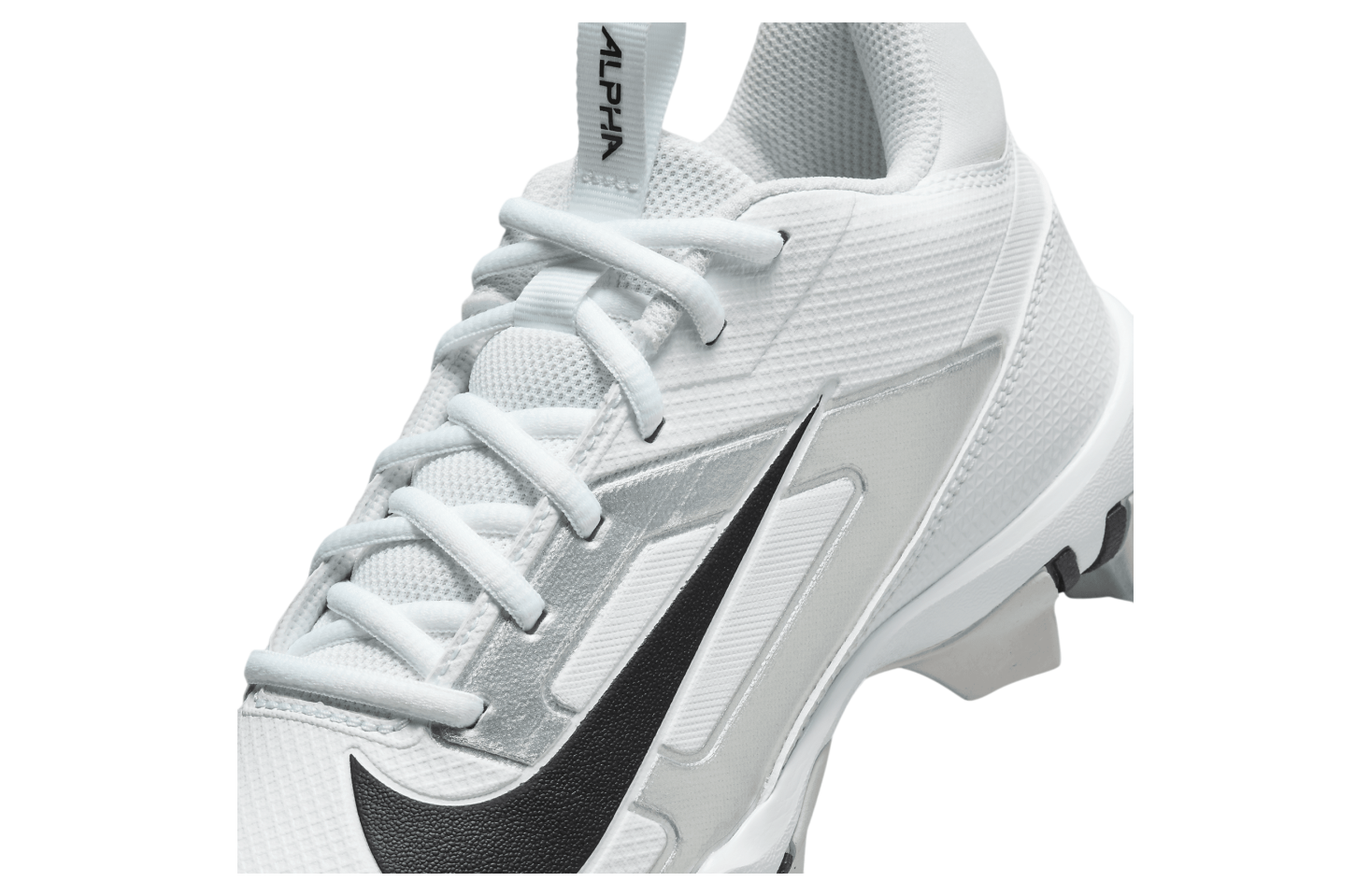 Nike Alpha Menace 4 Shark GS White / Metallic Silver