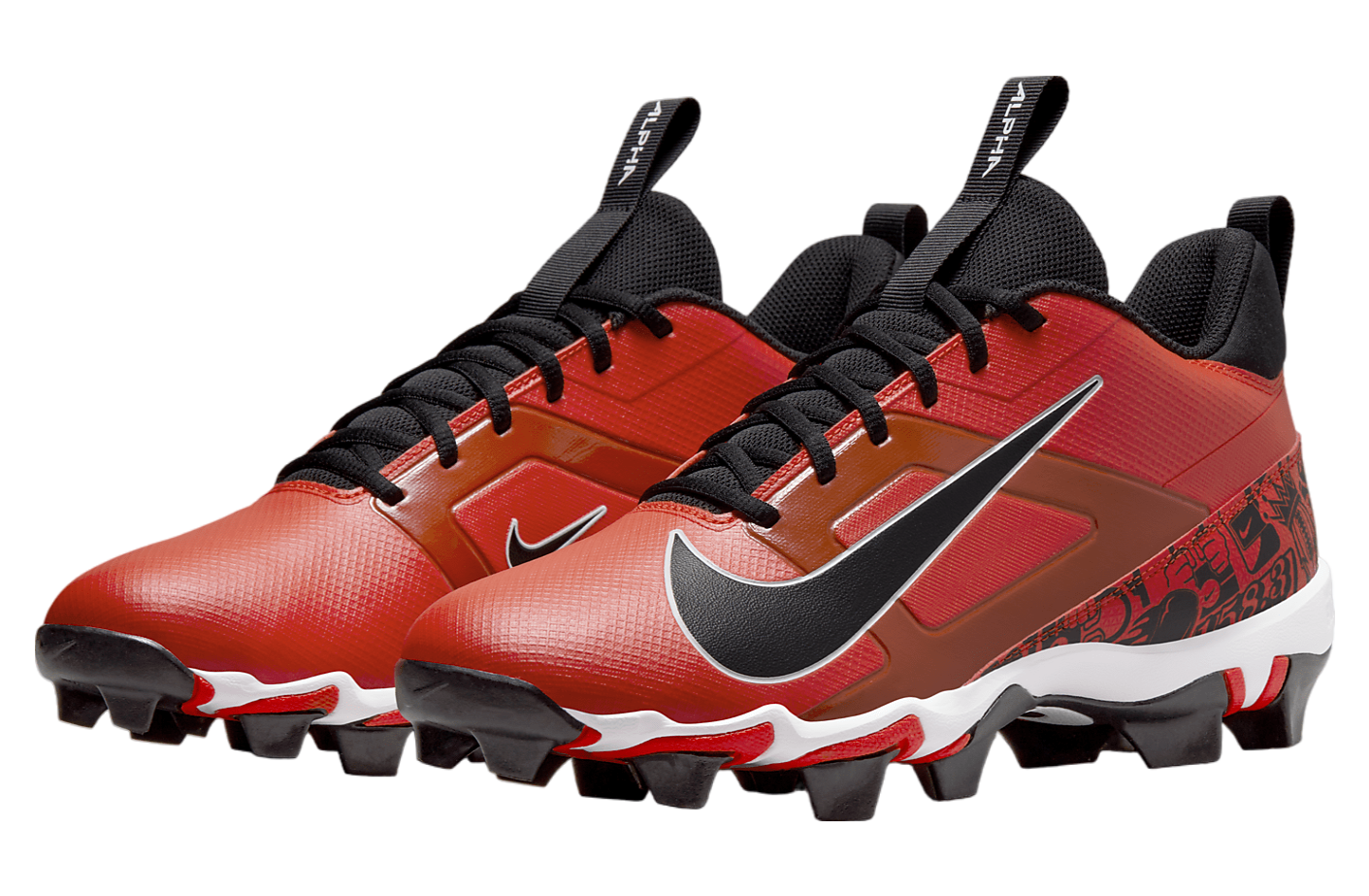 Nike Alpha Menace 4 Shark NRG Picante Red / White