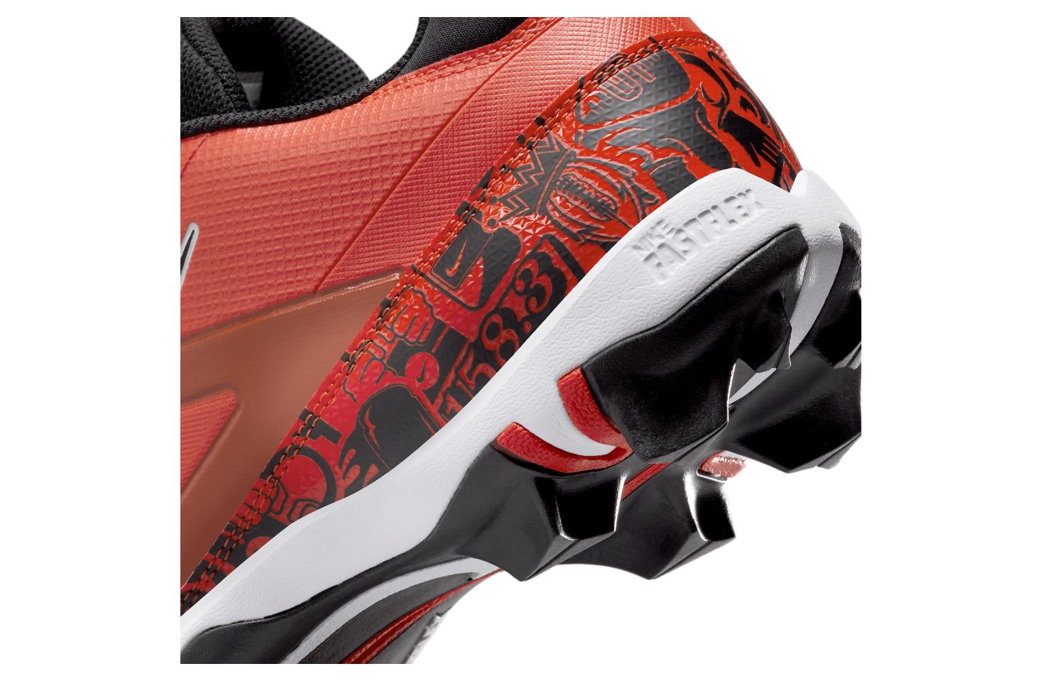 Nike Alpha Menace 4 Shark NRG Picante Red / White