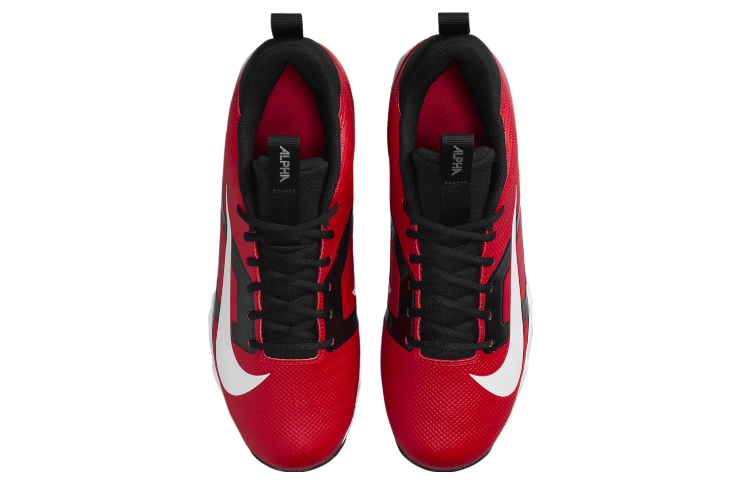 Nike Alpha Menace 4 Shark University Red / Metallic Silver