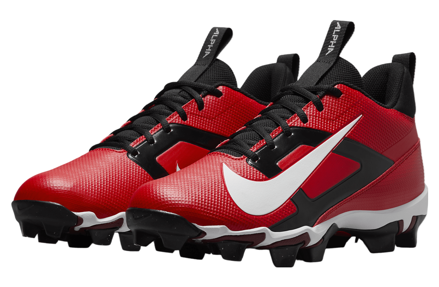 Nike Alpha Menace 4 Shark University Red / Metallic Silver