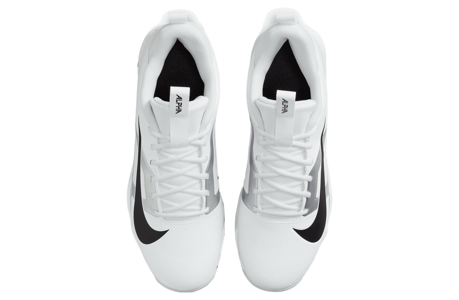 Nike Alpha Menace 4 Shark White / Metallic Silver