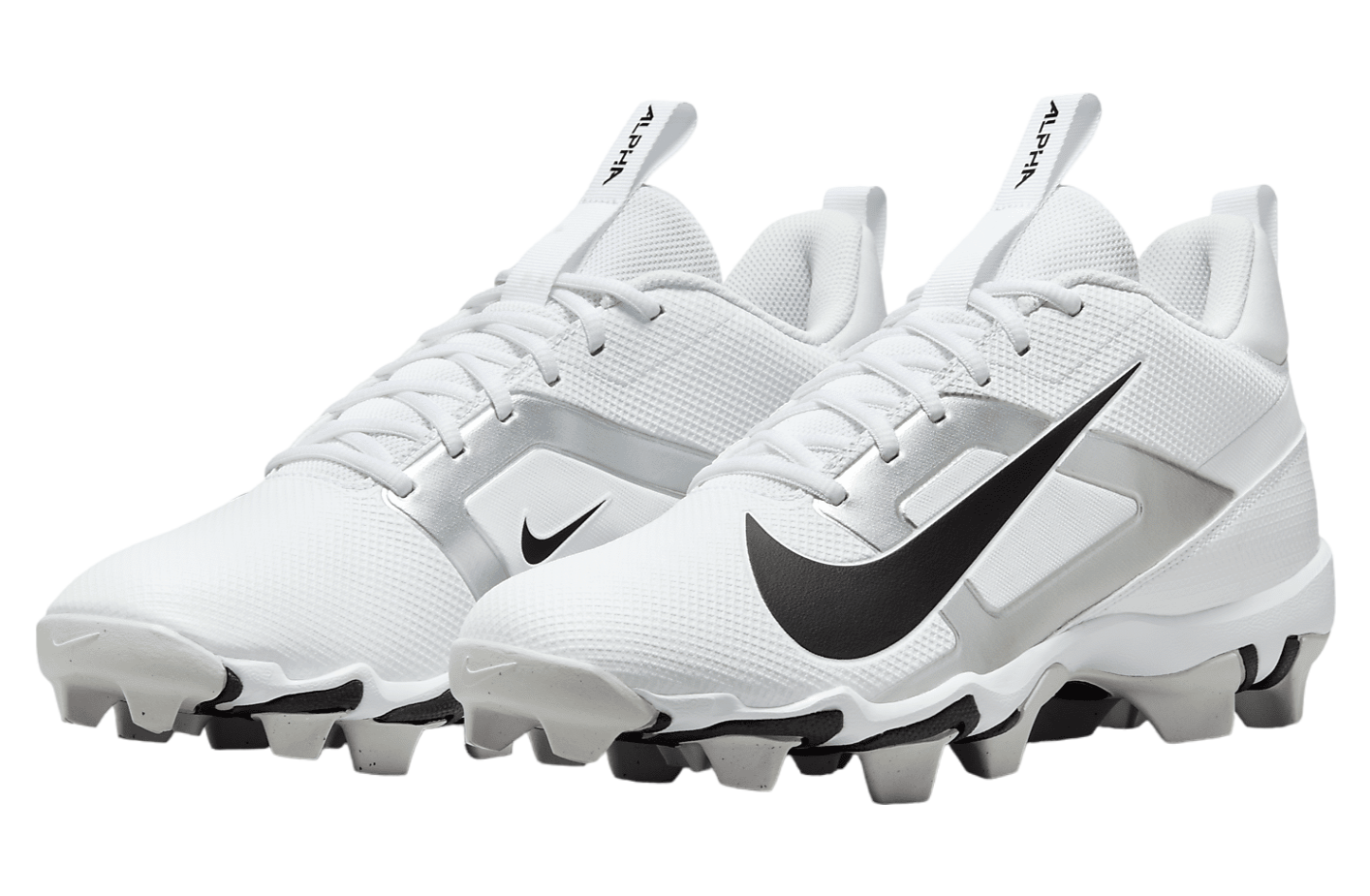 Nike Alpha Menace 4 Shark White / Metallic Silver