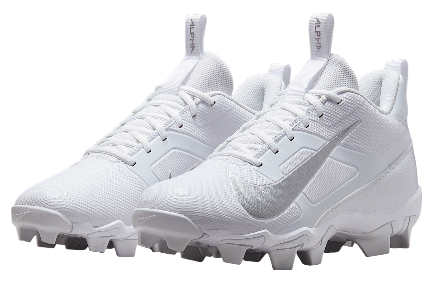 Nike Alpha Menace 4 Shark White / Metallic Silver / White