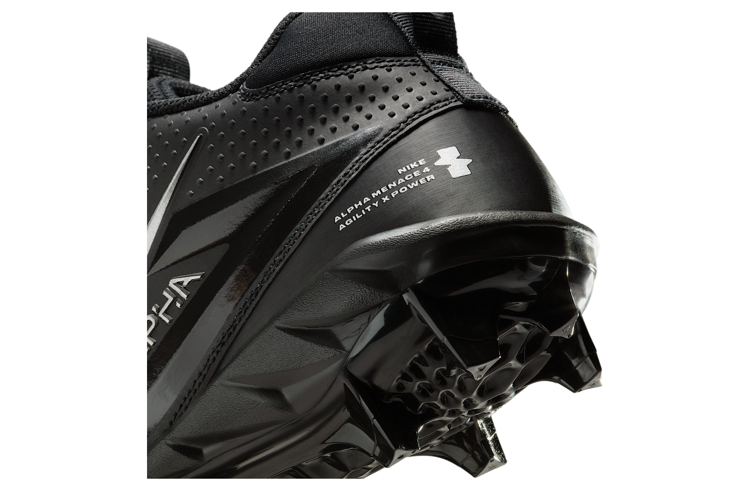 Nike Alpha Menace 4 Varsity Black / Metallic Silver