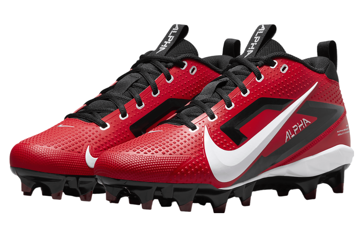 Nike Alpha Menace 4 Varsity University Red / Metallic Silver