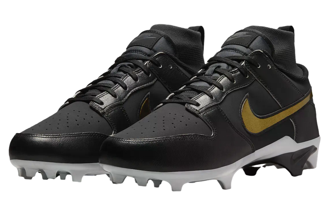 Nike Alpha Menace Dunk Cleat Black / Off Noir
