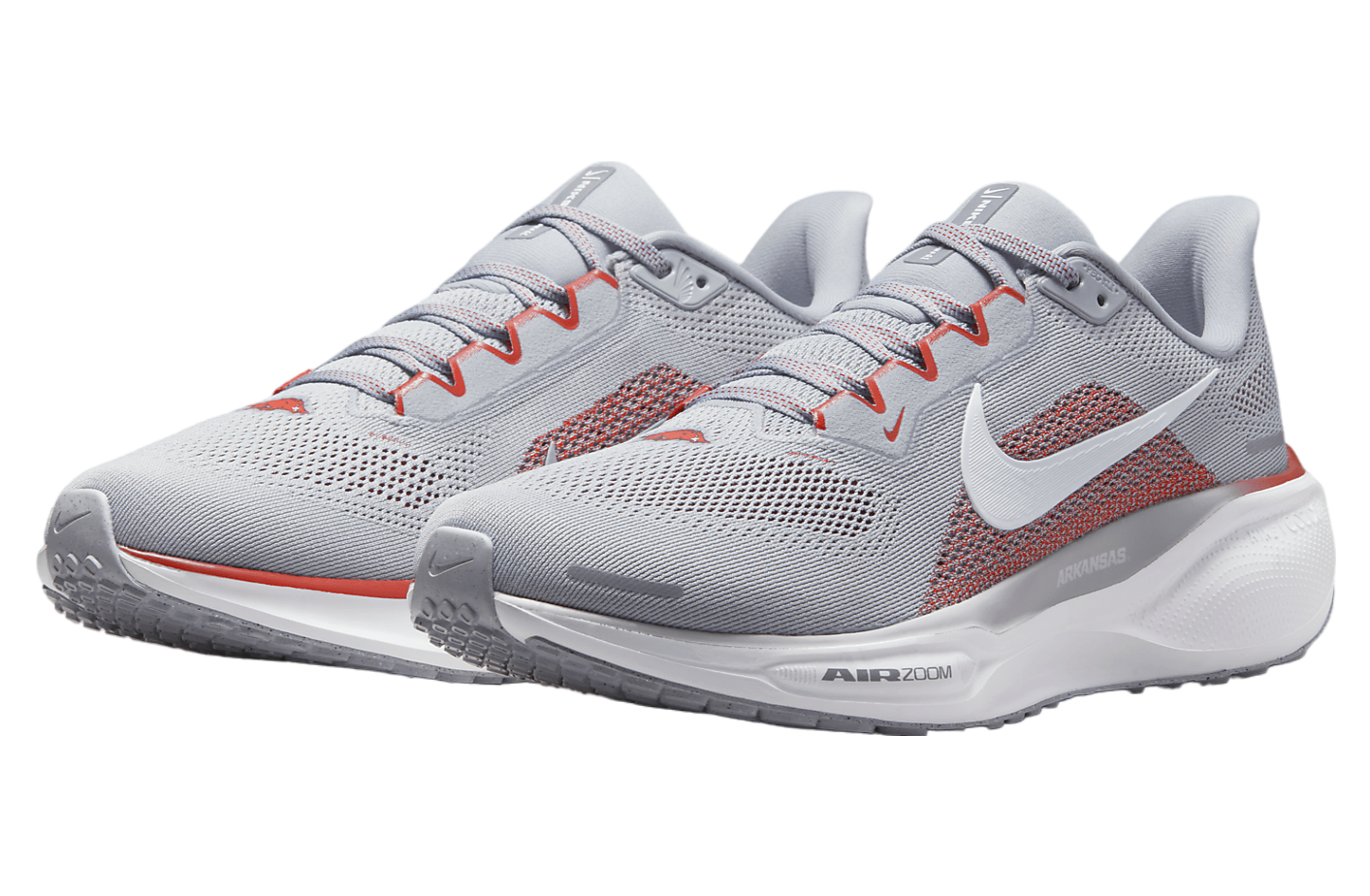 Nike Arkansas Pegasus 41 Wolf Grey / Team Crimson