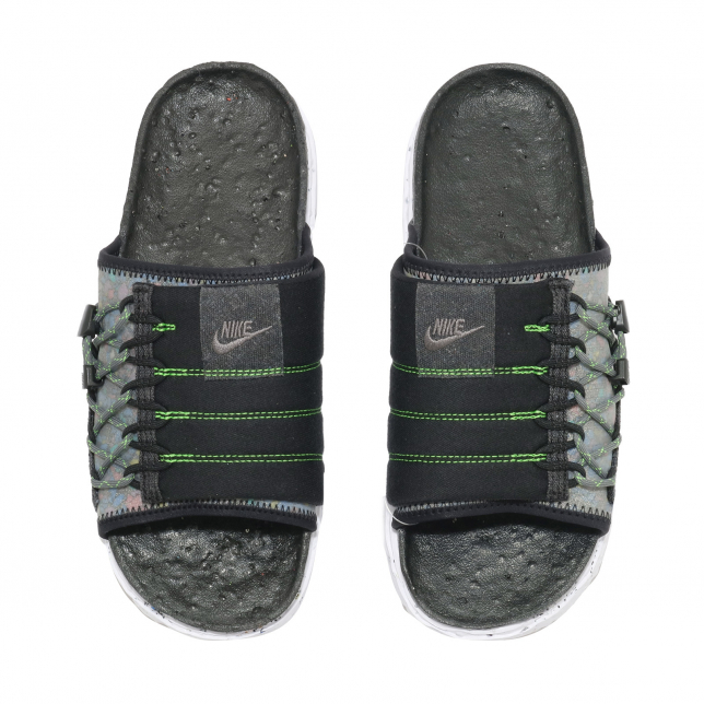 Nike Asuna Crater Slide Black Iron Grey