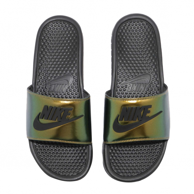 Nike Benassi JDI SE Black Electro Green