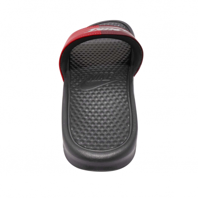 Nike Benassi JDI Slide Anthracite University Red