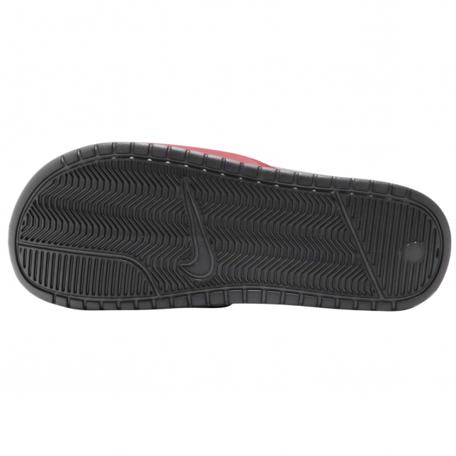 Nike Benassi JDI Slide Anthracite University Red