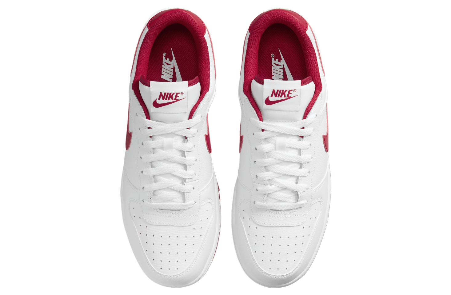 Nike Big Low White / Gym Red