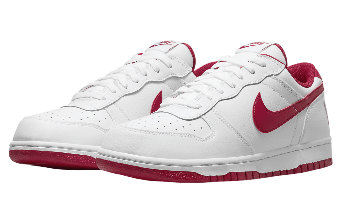 Nike Big Low White / Gym Red