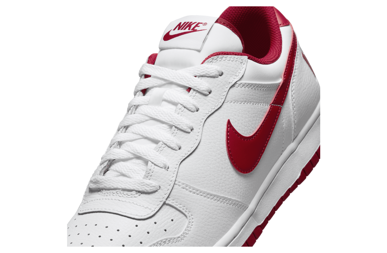 Nike Big Low White / Gym Red