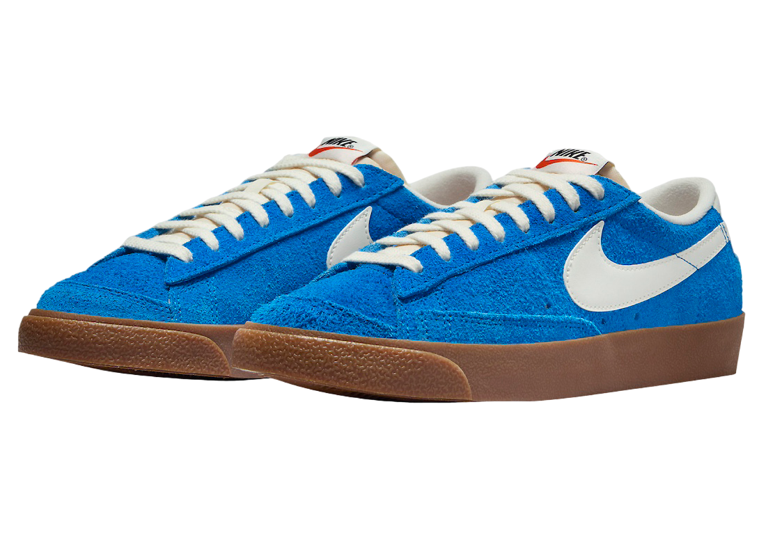 Nike Blazer Low 77 Blue Suede