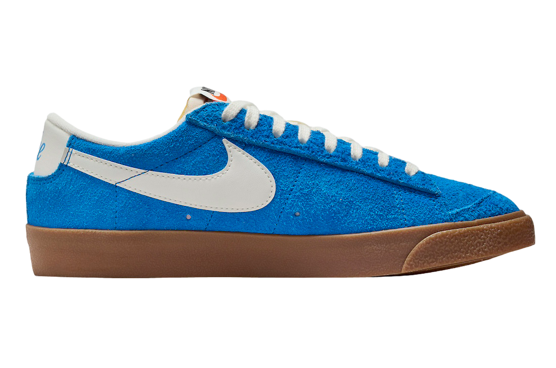 Nike Blazer Low 77 Blue Suede