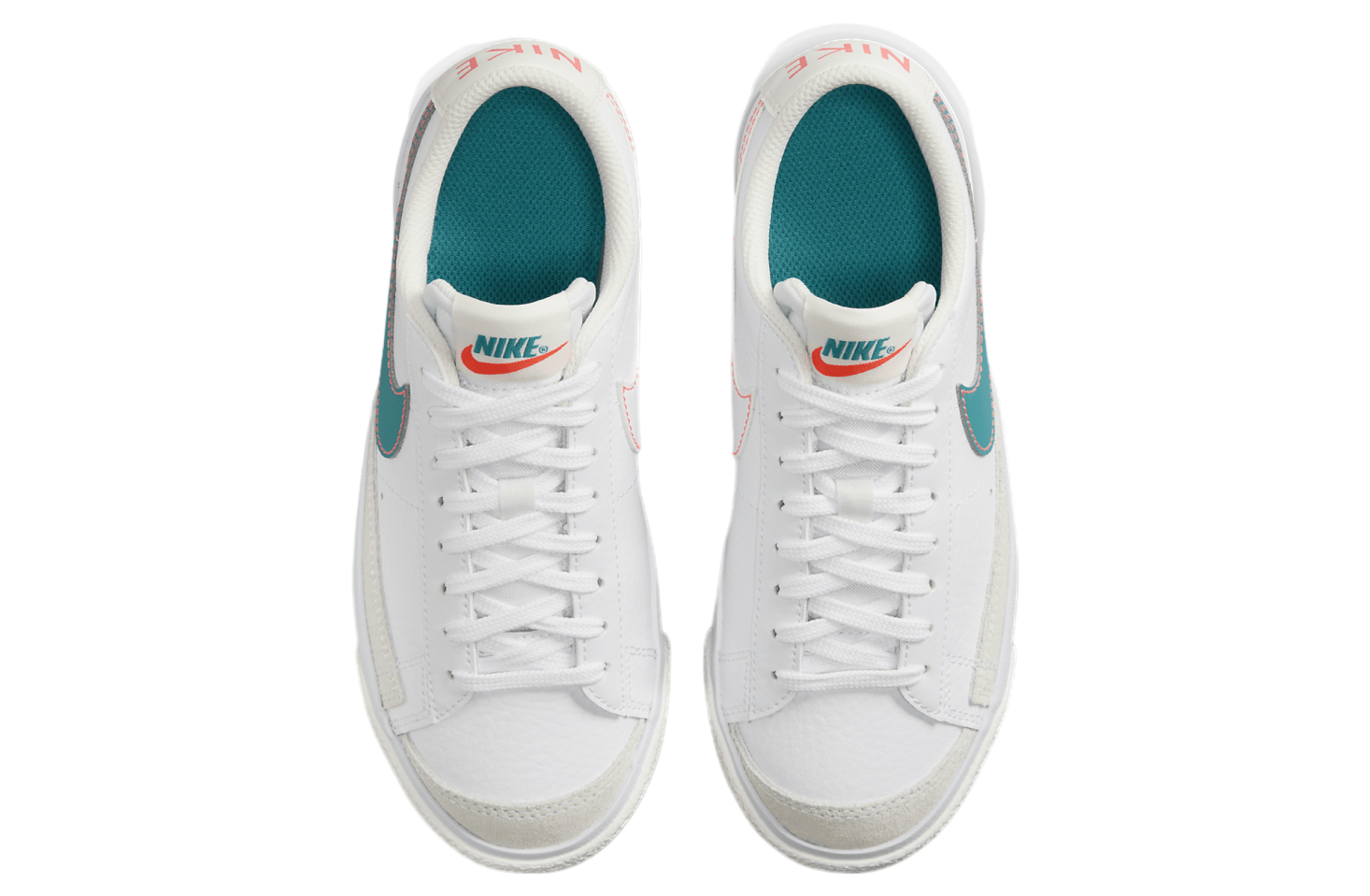 Nike Blazer Low 77 GS White / Aquamarine