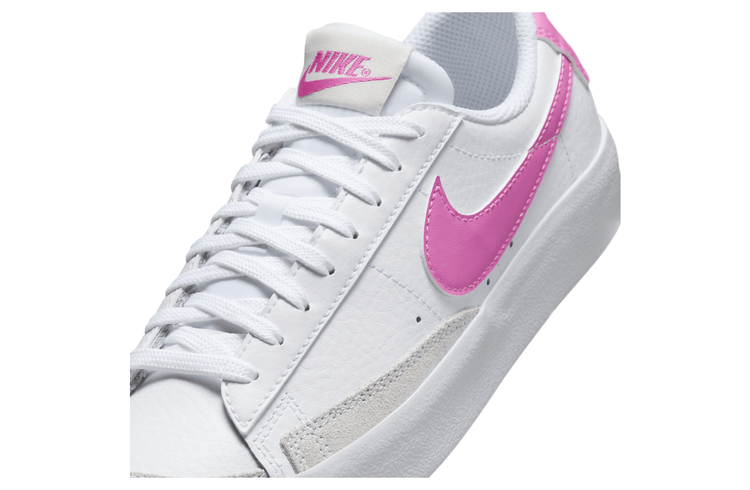 Nike Blazer Low 77 GS White / Playful Pink