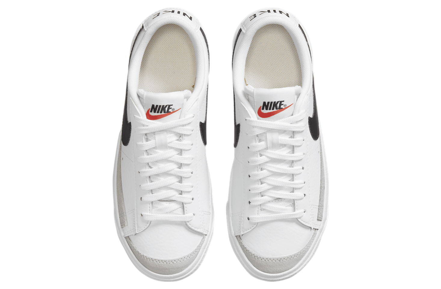 Nike Blazer Low 77 GS White / Total Orange / Black