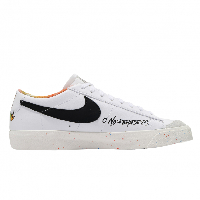 Nike Blazer Low 77 Vintage White Black Turf Orange DJ4279101