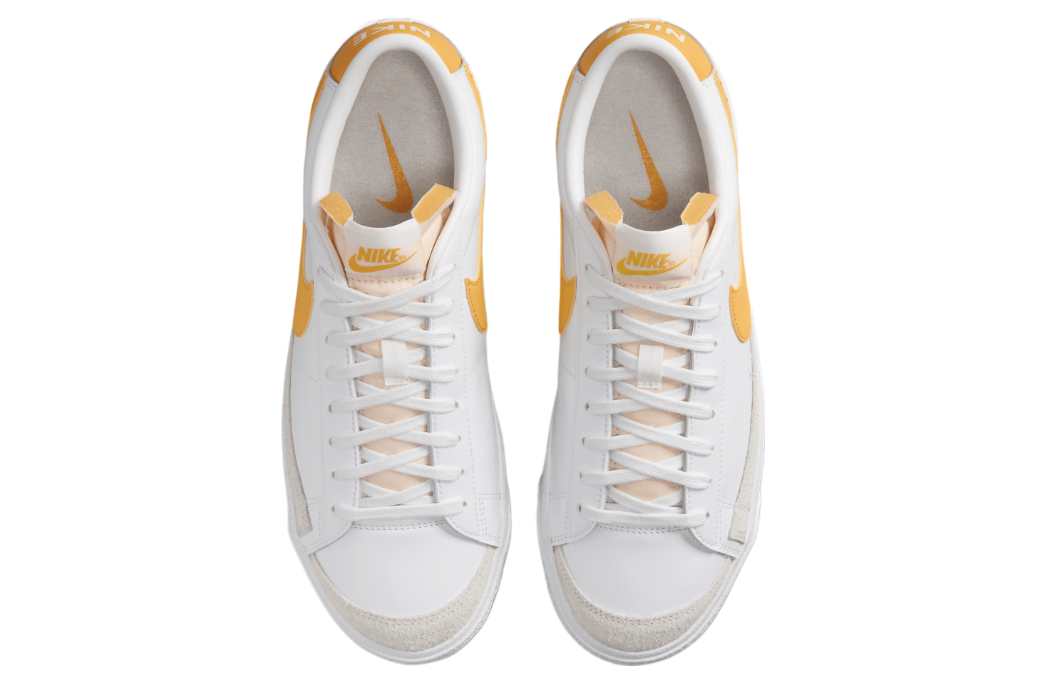 Nike Blazer Low 77 Vintage White / University Gold