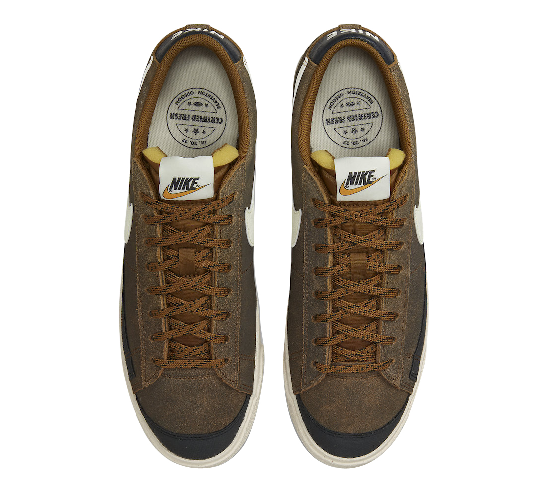 Nike Blazer Low Certified Fresh Brown Suede DX4433-200