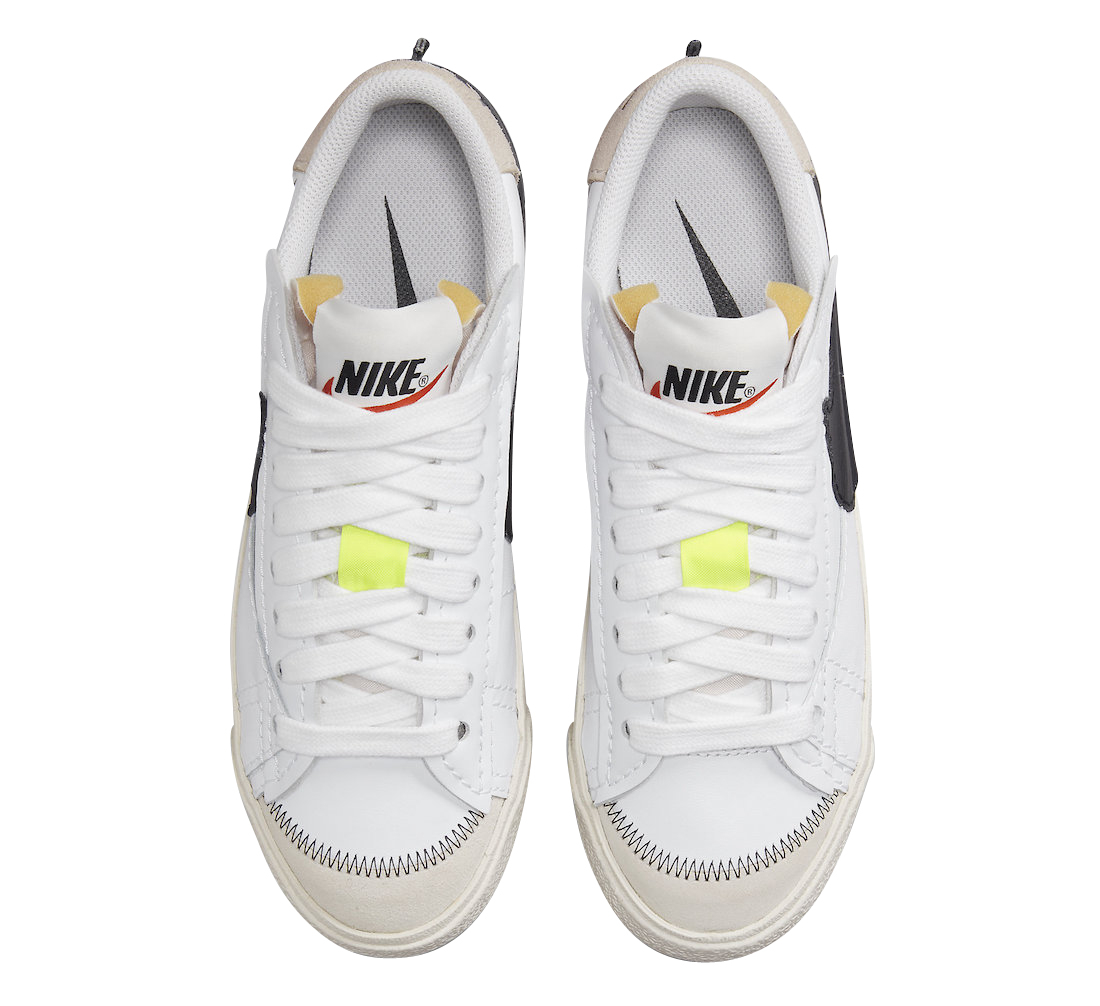 Nike Blazer Low Jumbo White Black - Nov 2021 - DQ1470-101