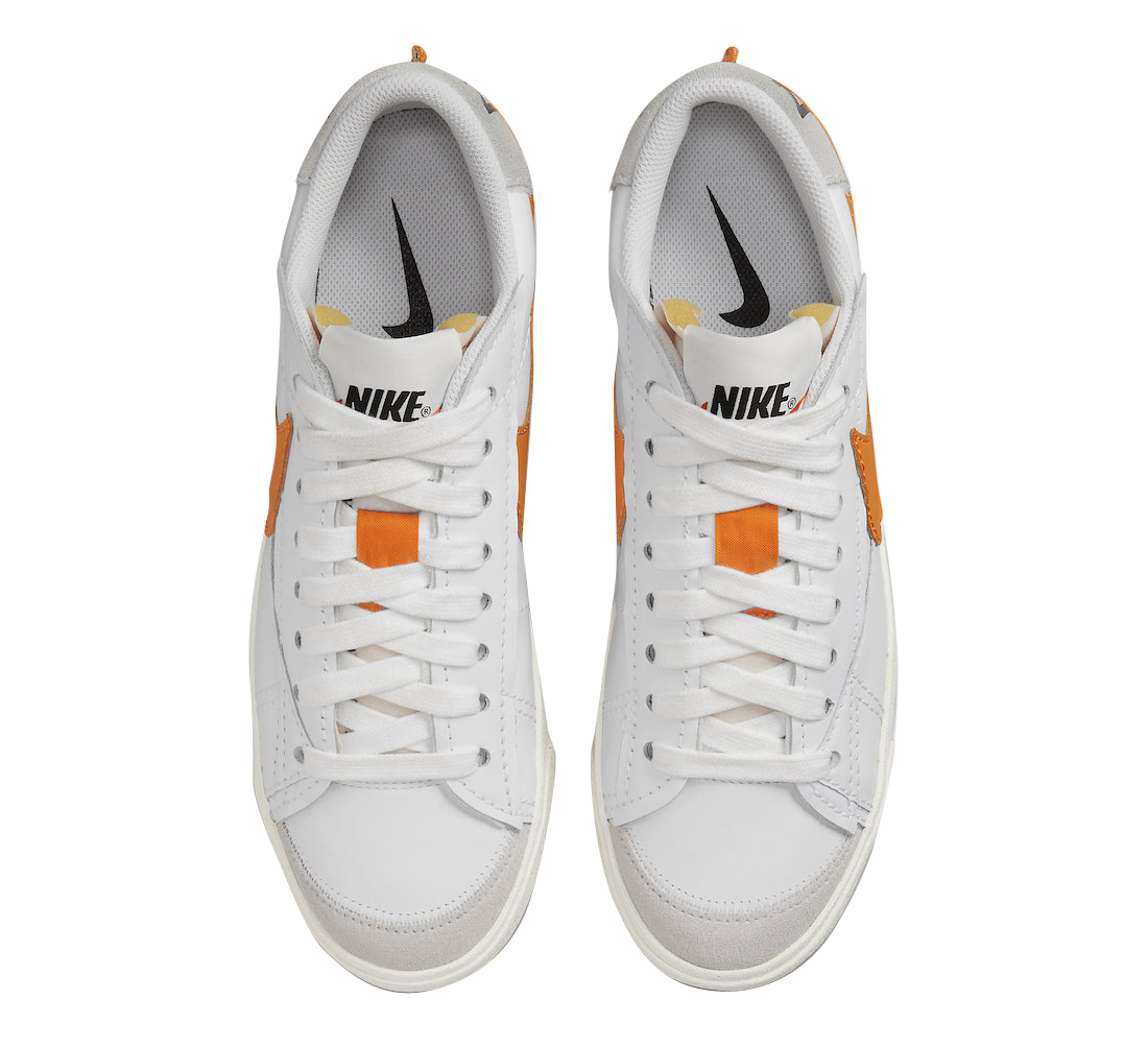 Nike Blazer Low Jumbo White Orange