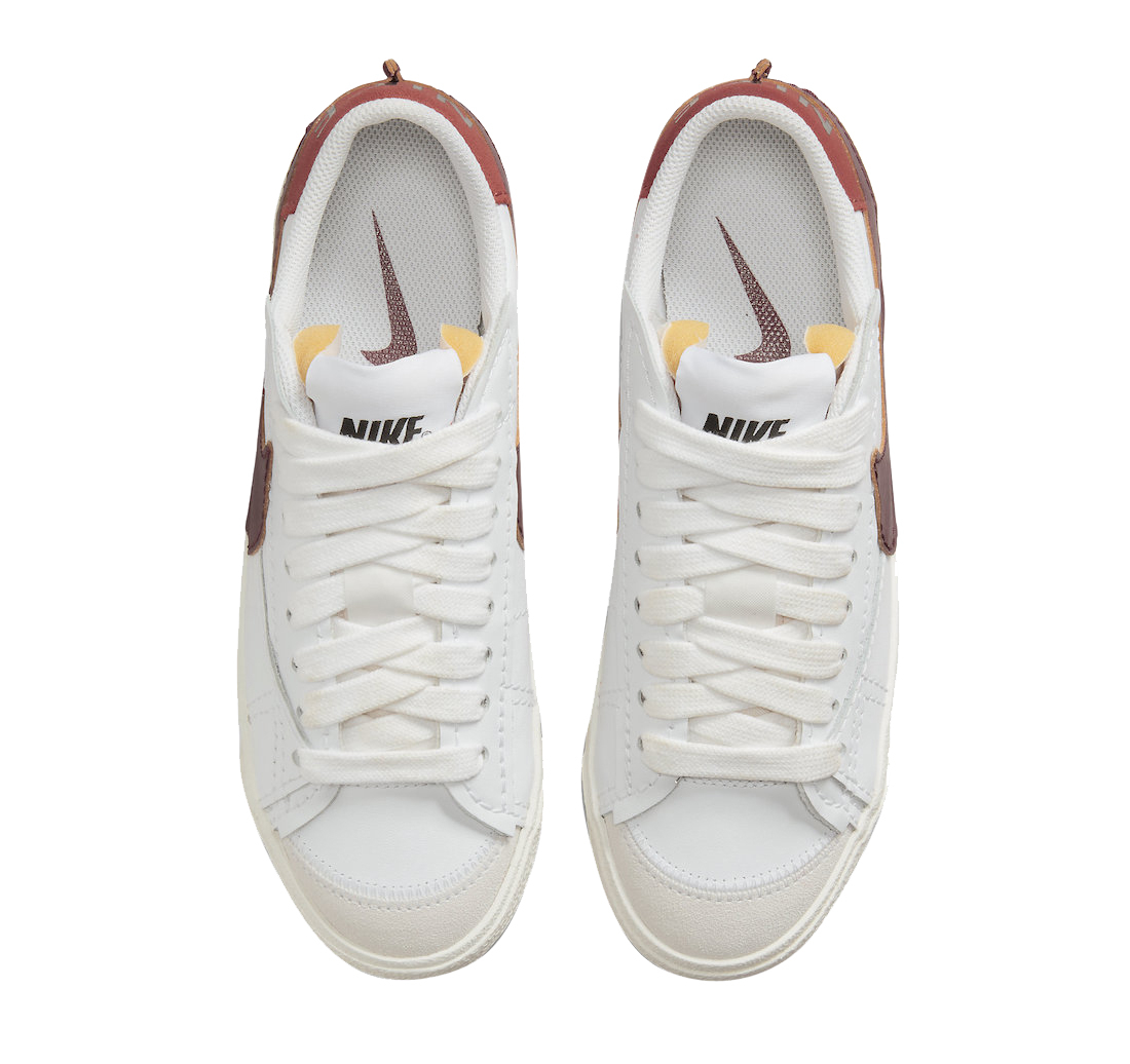 Nike Blazer Low Jumbo White Red DQ1470-104