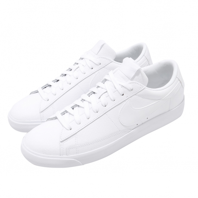 nike w blazer low le white