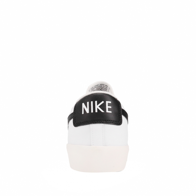 Nike Blazer Low Leather White Black Sail Ci Kicksonfire Com